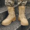 Men Tactical Boots Ankle Casual Plus Desert Boot Climbing Shoes Military Waterproof Outdoor High Quality Army Brand Hiking Shoes