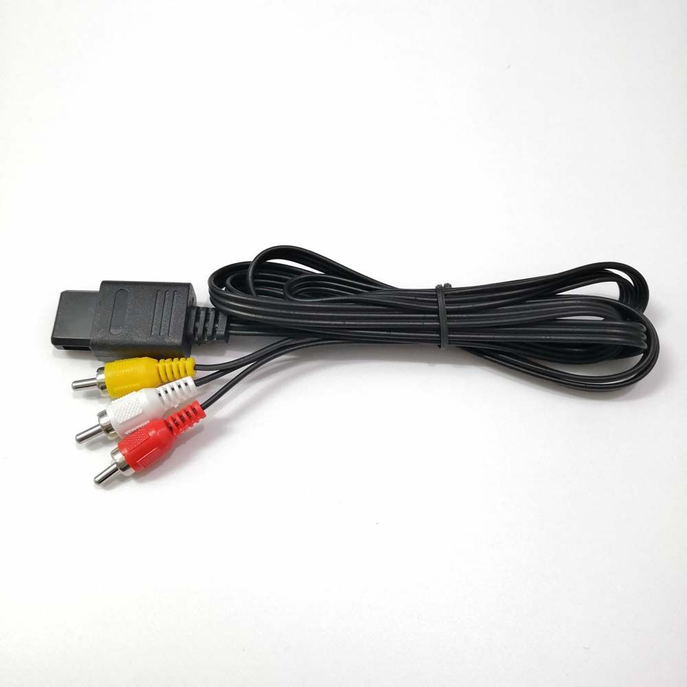Accessory Gamecube Console TV Lead AV Cable To RCA Video Cord Audio Video Stereo Cable Audio Cable