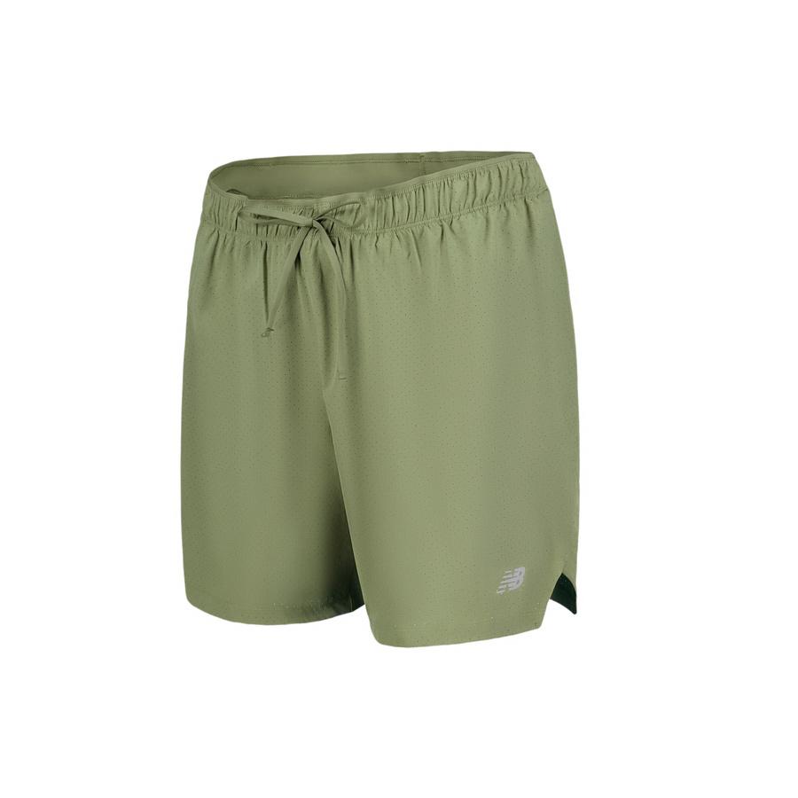 New Balance Casual Shorts Men s Dark Olive Green MS41283-DEK L
