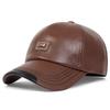 Unisex JAMONT Label Leather Baseball Caps Spring Autumn Outdoor Adjustable Casual Hats Dad Hat Sunscreen Hat