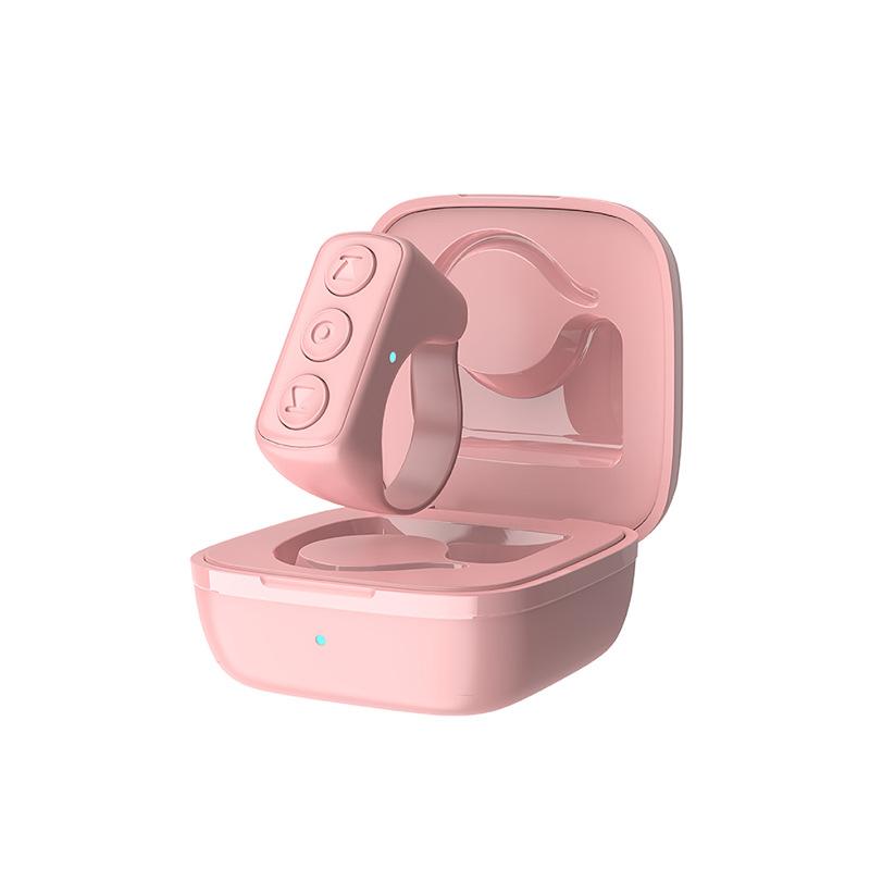 

Bluetooth Smart Ring Page Turner for iPad/Kindle App/iPhone/Android (Pink)
