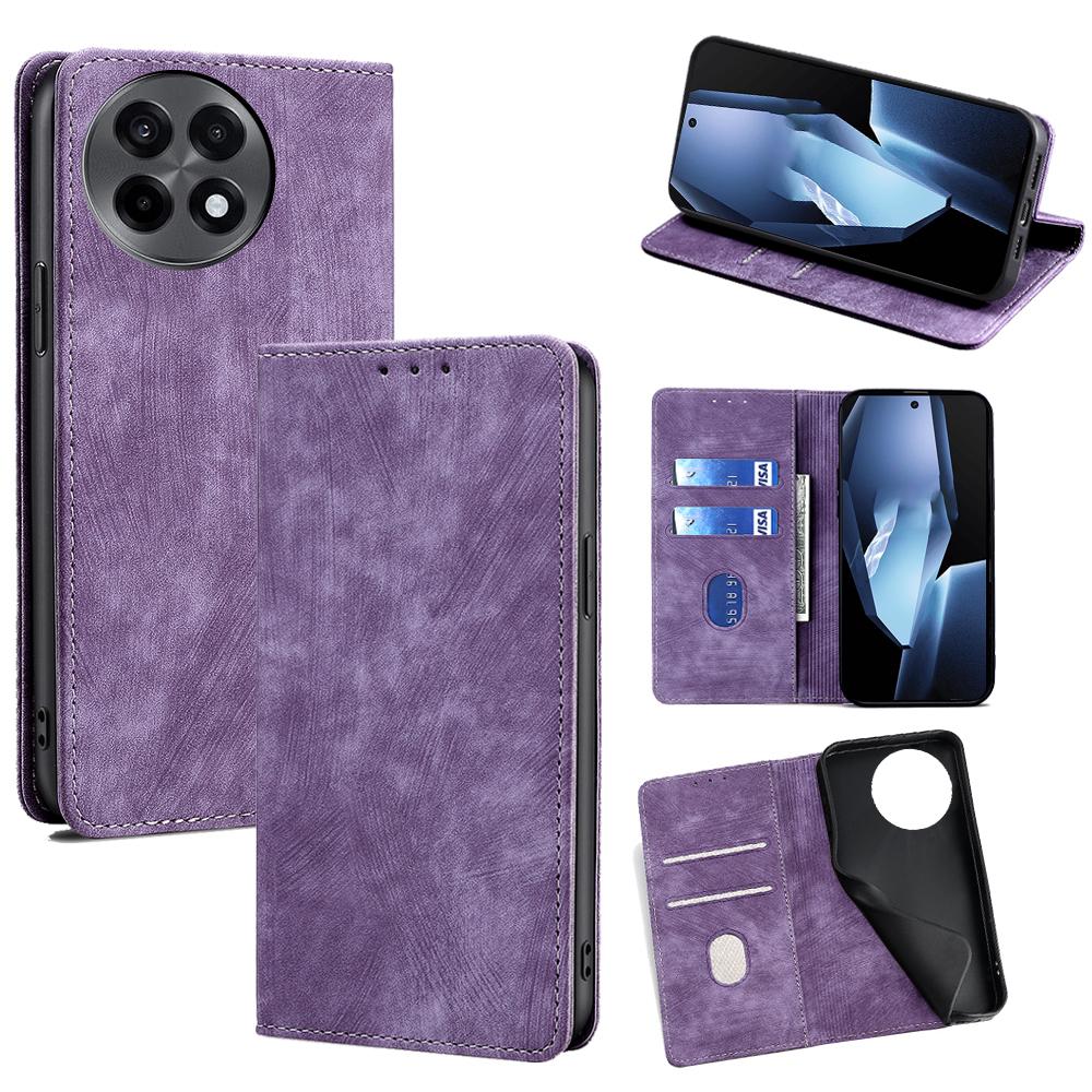 For OnePlus Ace 5 Pro 5G/Ace 5 5G Case RFID Blocking Wallet Leather Phone Cover