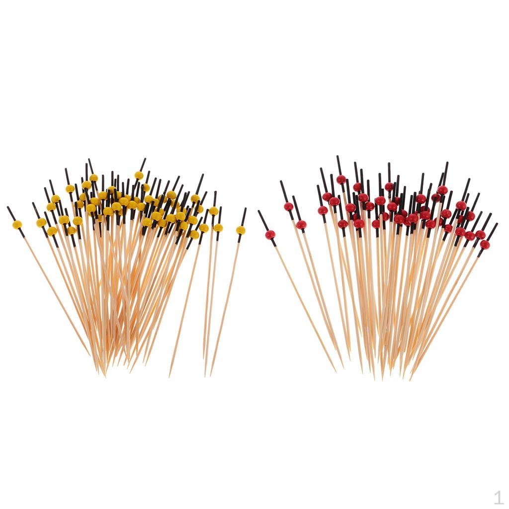 

Набор из 200 рустикальных бамбуковых бусин, шпажки для фруктовых коктейлей, зубочистки, декор 12 см, свадебные товары