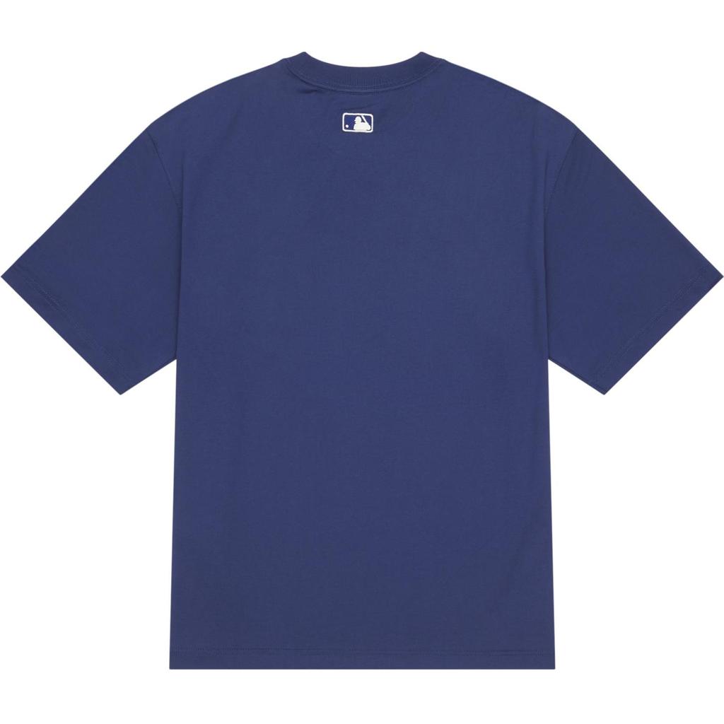 MLB Boston Red Sox American Vintage Letter Print Crew Neck Casual Short Sleeve T-Shirt Unisex Tops Blue 3ATSV0243-43RBS