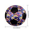Pokemon Indoor Soccer Ball Colorful Machine Stitched PVC Size 5 Team Training Competition Ready Durable High-Bounce Cool Sports Gift