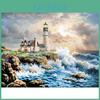 Diamond Painting Diy Scenic Home Decor Lighthouse Rhinestone Art 3d Cross Stitch Kits