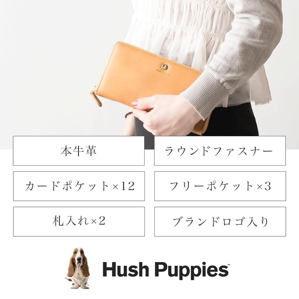 Hush Puppies long wallet with a round zipper and gradient Handcrafted with this stylish wallet is perfect for women and Its large capacity and