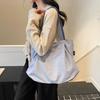 Minimalist Nylon Tote Bag with Spacious Design and Durable Handles Perfect for Everyday Use and Shopping