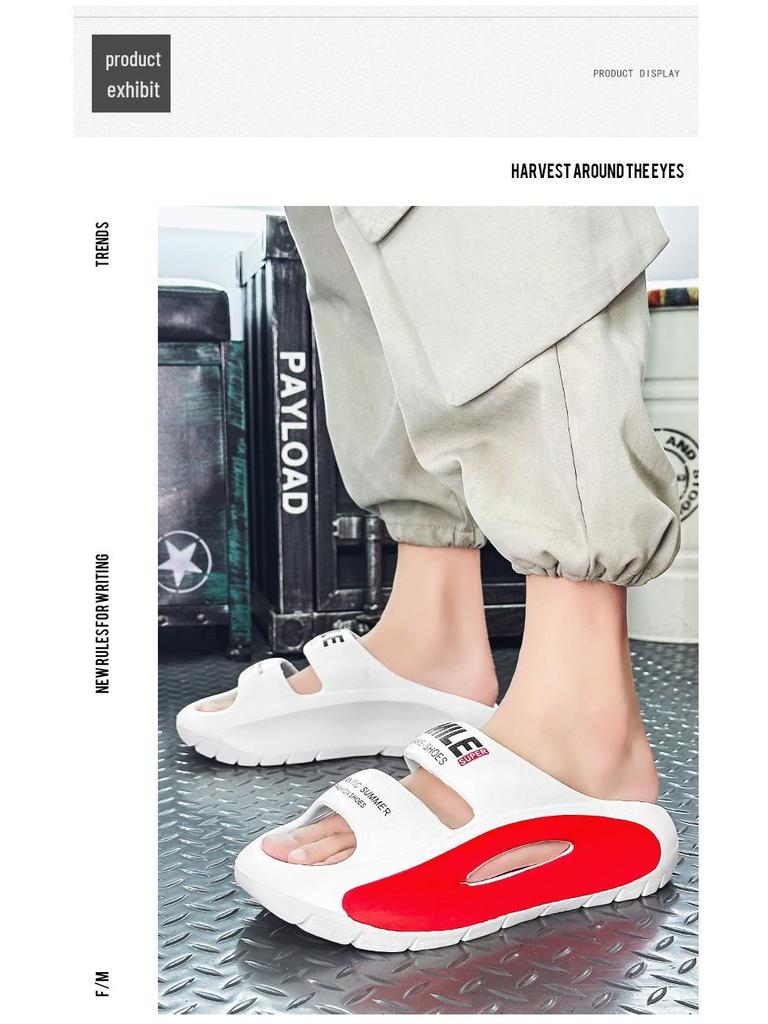 2025 Léto Pohodlné Protiskluzové Plážové Žabky se Silnou Podrážkou pro Páry