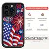 Five-Color Fireworks Stepped Black Groove Case for iPhone 15/16/17 Pro Max