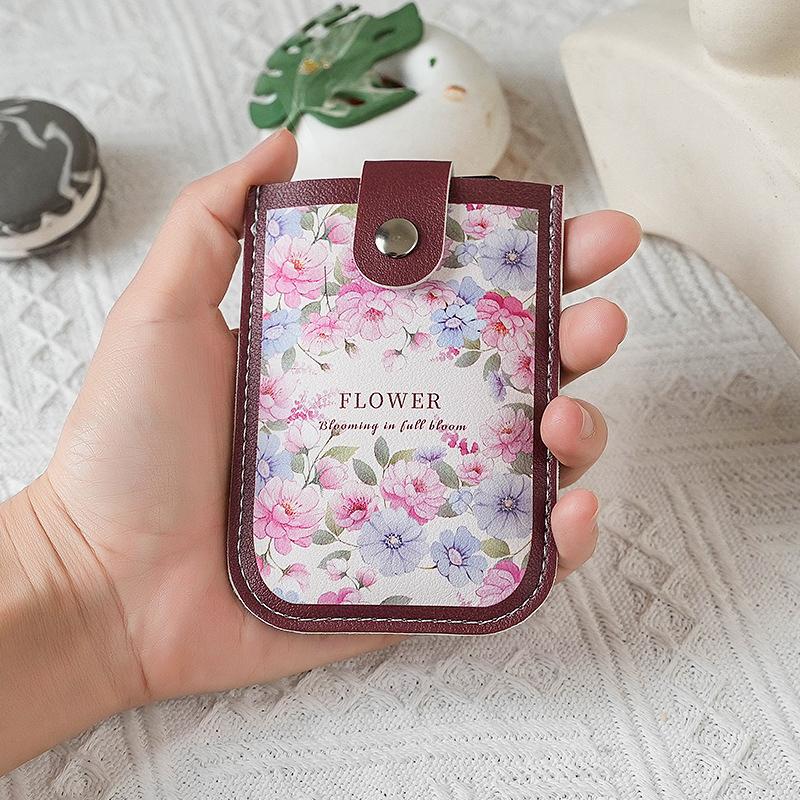 

1 шт. кошелек-картхолдер многофункциональный в стиле ретро, арт, тонкий и удобный для ношения, искусство 10,5 * 7,5 см D темно-красного