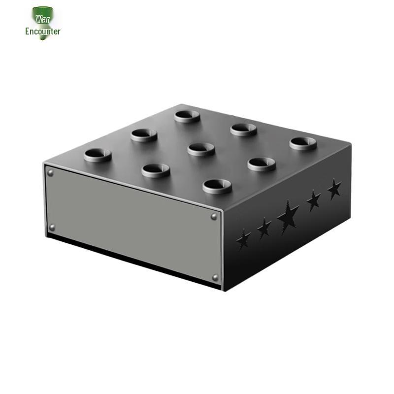 Zhan Yu 9-Hole Olympic Barbell Storage Rack