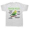 Funny Budgie Rules Parakeet Bird Budgerigar T Shirts Streetwear Short Sleeve Birthday Gifts Summer Style TShirt Unisexs Clothing