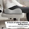 Almofada Ergonômica de Espuma de Memória para Cóccix com Suporte para Cóccix, Design Curvo para Carro, Cadeira de Escritório, Alívio de Pressão, Suporte Lombar 1 Peça