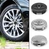 AJE2   4Pcs 62mm 57mm Car Wheel Center Hub Caps Cover Badge Accessories For Toyota Prado Yaris Hilux Verso Fortuner Supra Corolla Camry