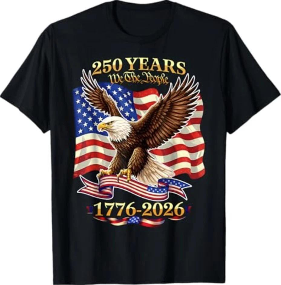 250 лет Америки 1776 2026 250-й День Рождения США 4 июля Футболка M