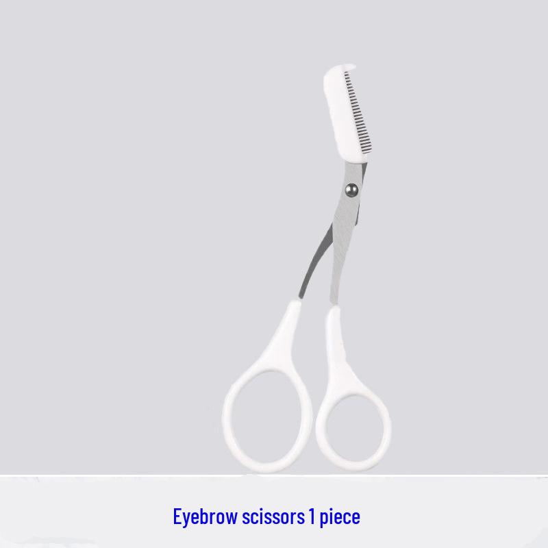 Beginner-Friendly White Eyebrow Shaver Set for Men and Women