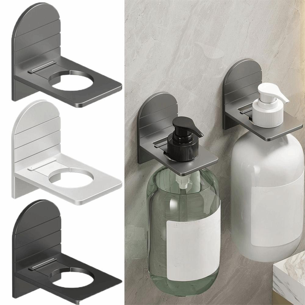 Wall Hanger Clip Detergent Bottle Shelf Soap Bottle Holder Shampoo Holder Shower Gel Hanger