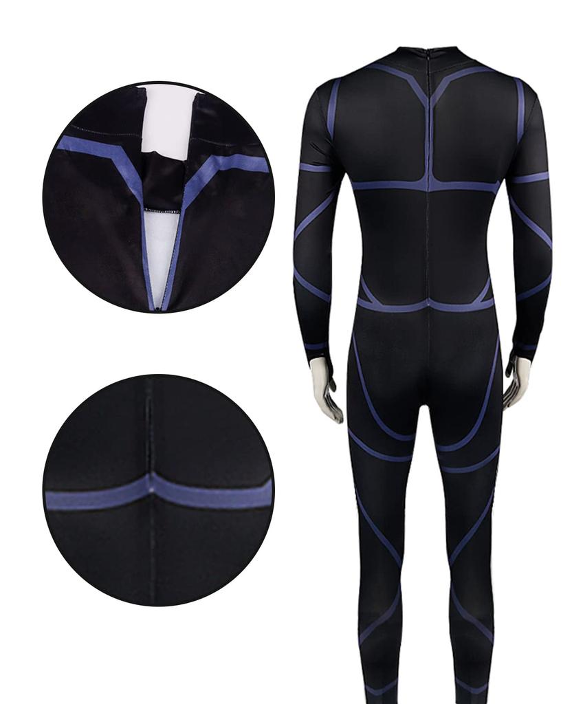 Blue Lock Cosplay Nagi Seishiro Cosplay Kostyme med Nagi Seishiro Fotballtrening Nagi Building Andre Drakt Nummer Blue Lock Rang 7 Seishiro Andre