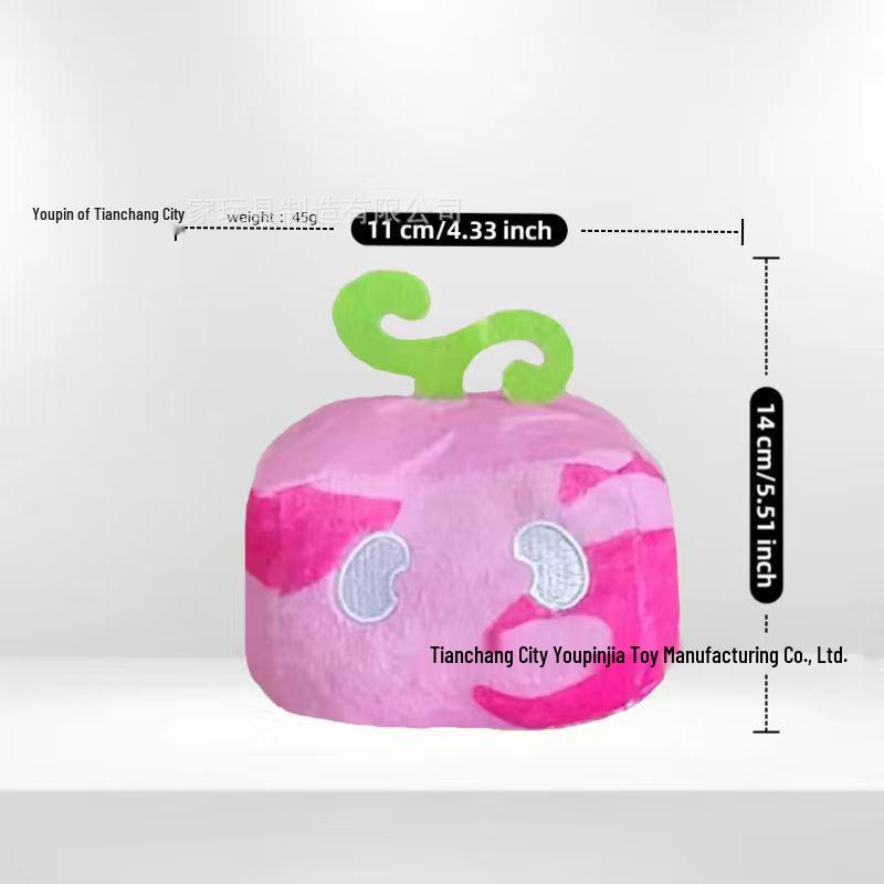 Cross-Border Blox Fruits Game Plush Toy: Devil Fruit Box Doll Ornaments