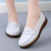 Women's New Autumn Moccasins, Versatile Single Shoes, Comfortable Soft Sole, Rubber Sole, Middle-aged and Elderly Shoes
