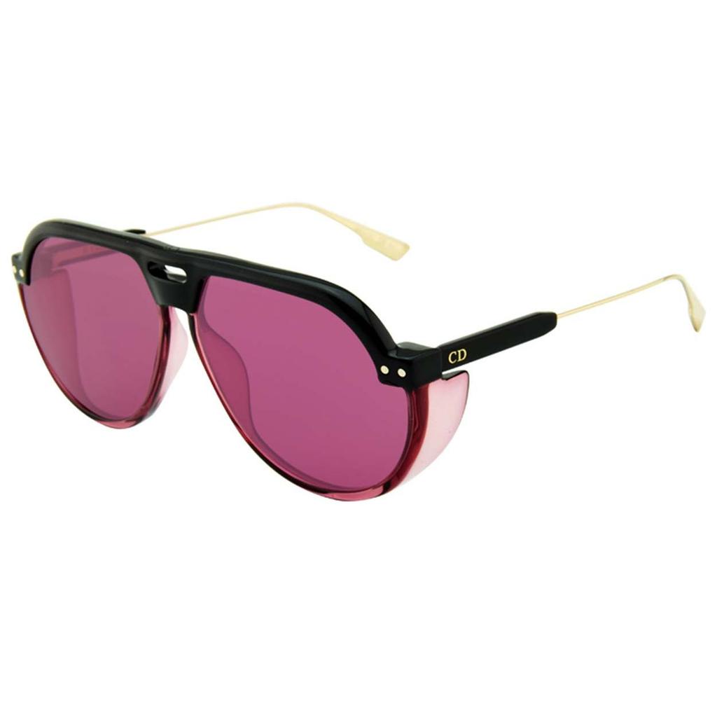 Dior Sunglasses Square Frame Pink Lenses Unisex sunglasses CLUB3-3H2U1-61