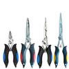 Two-Color Rubber Handle Fishing Pliers with Heavy-Duty Line Cutters (Sizes 4" To 9")