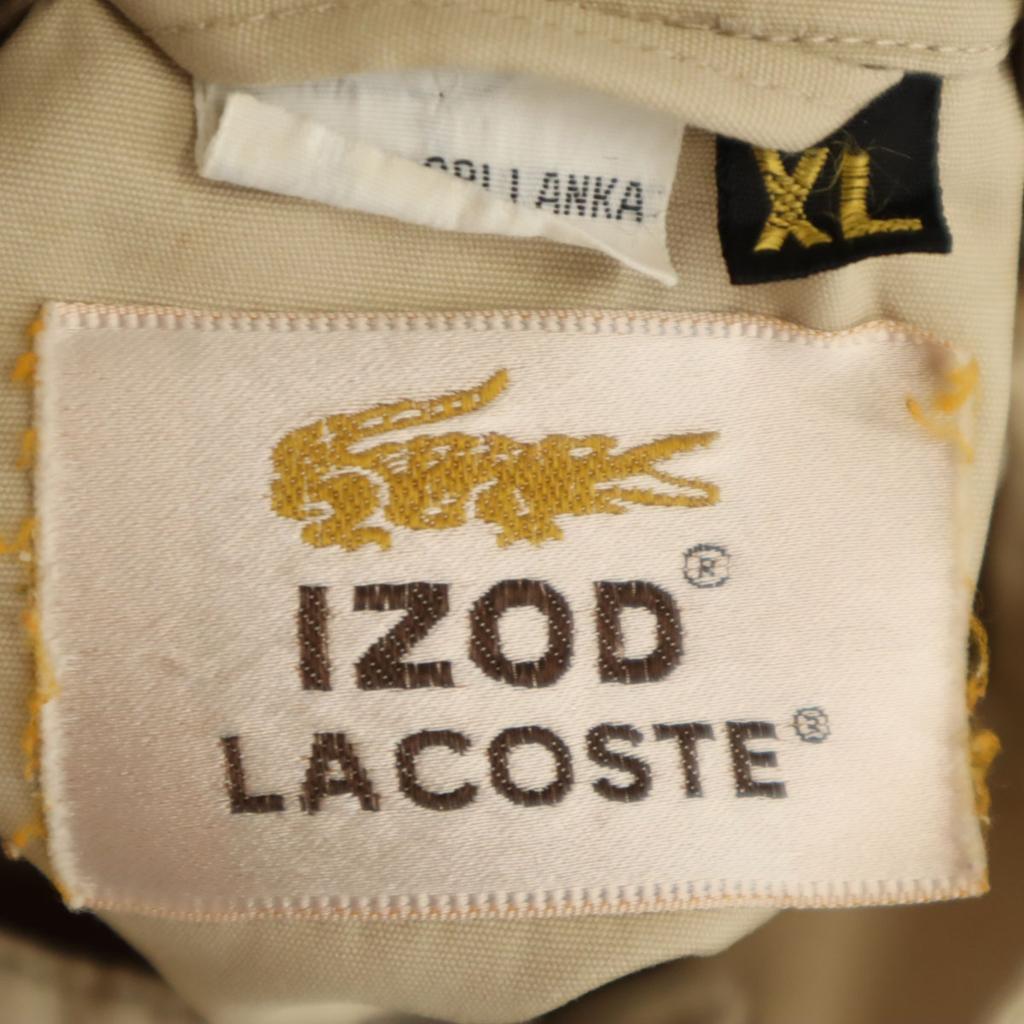 IZOD LACOSTE 70s 80s Vintage Sri Lankan Swing top beige Men's Used
