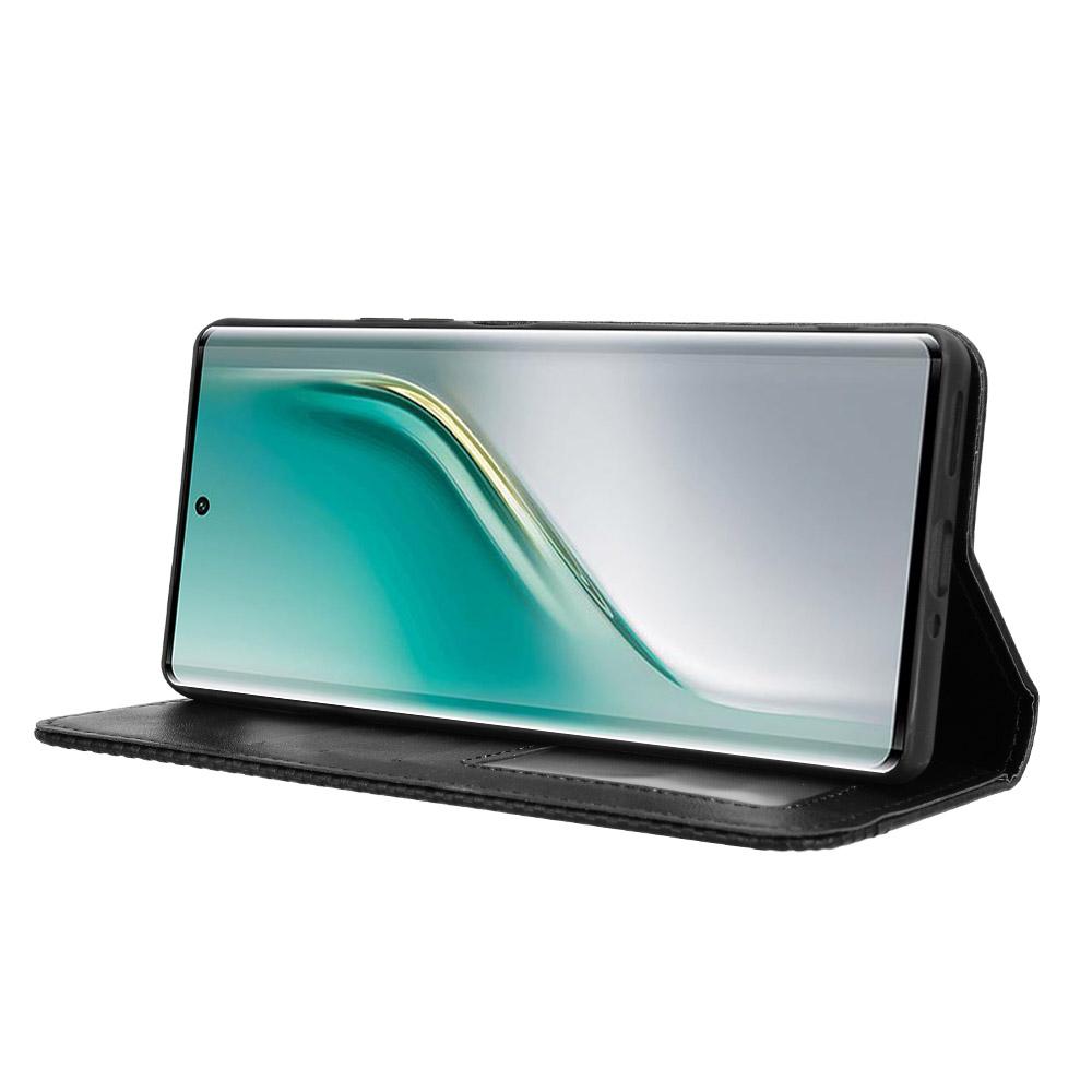 Für TECNO Camon 40 Pro 4G/Camon 40 Pro 5G CM6/CM7 Retro PU Lederhülle Handy Brieftasche Ständer Abdeckung