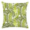 Green Leaf Flower Pillowcase Parrot Pattern  Interior Home Pillow Suite Bedroom Sofa Bed Chair