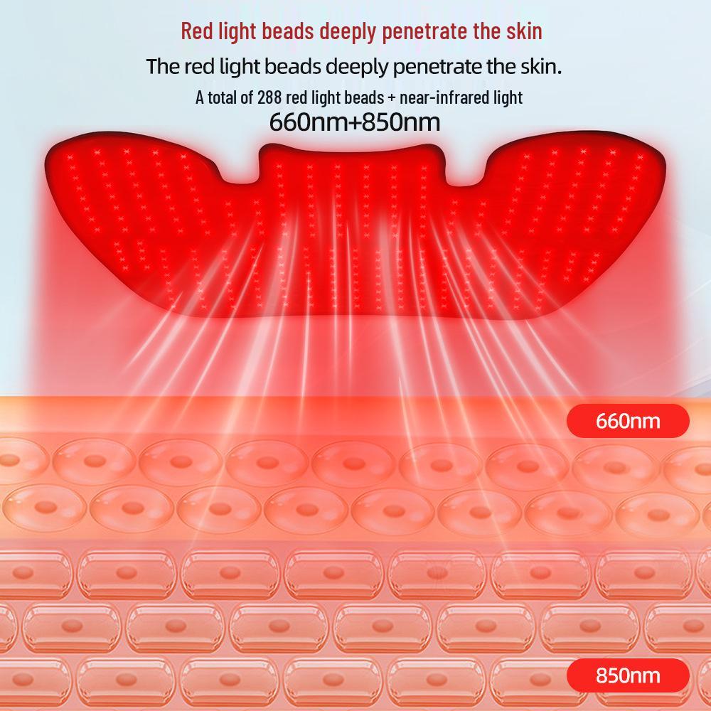 Infrared Red Light Shawl Massager with LED Hot Compress for Shoulder and Neck Therapy