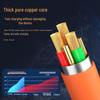 120W JIKE 3-in-1 Fast Charging Cable for Huawei, Android, & Apple Devices