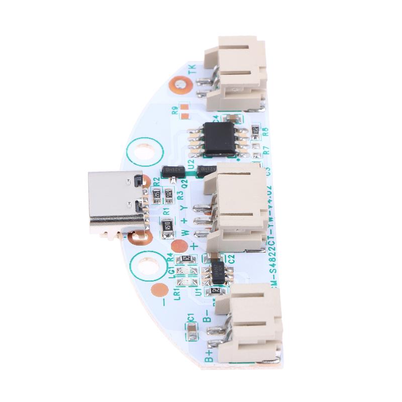 Type-C LED Touch Control Panel with 3-Gear Stepless Brightness Dimming for Lamp Plate Replacement Projects