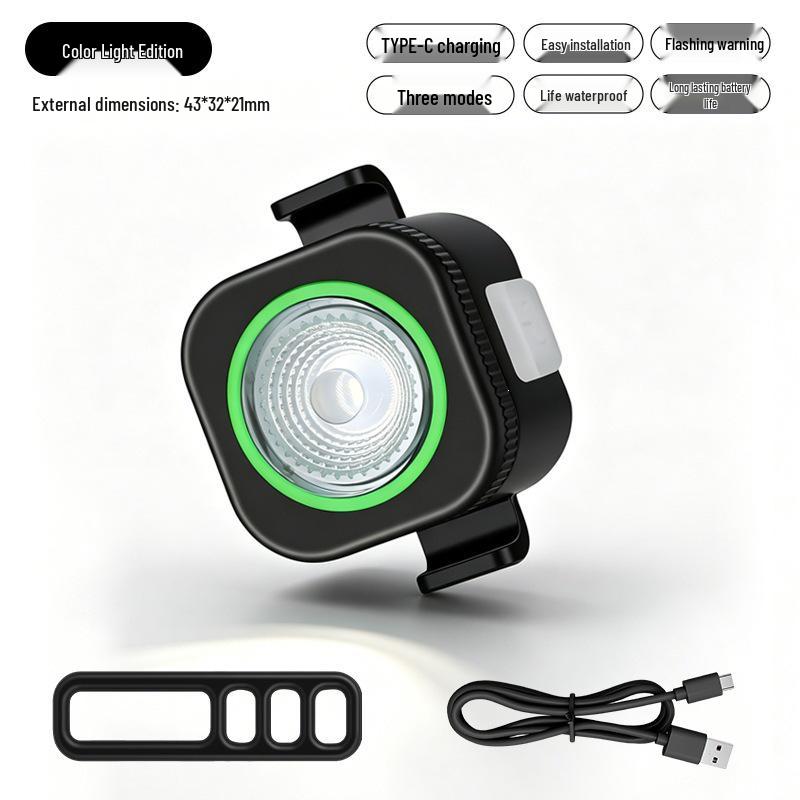 High-Brightness Waterproof Bicycle Taillight - Outdoor & Emergency Riding Accessory