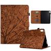 Geprägtes Baumleder-Wallet-Case für Ipad 10”2 Case 9. 10. 10.9 10. Air3 Pro 10.5 9.7 5. 6. Mini 6 Air2 Kartenfach-Klapphülle Fundas