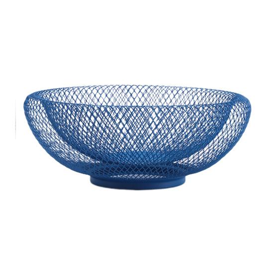 Ciotola per Frutta con Scolapiatto Piano di Lavoro Cucina Conservazione Frutta Cesto Grande Capacità Filo di Ferro Snack