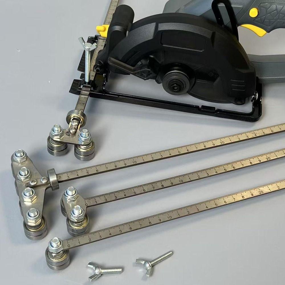 Dual Bearing Positioning Calipers Adjustable Stainless Steel Caliper Caliper Guide  Carpentry Work
