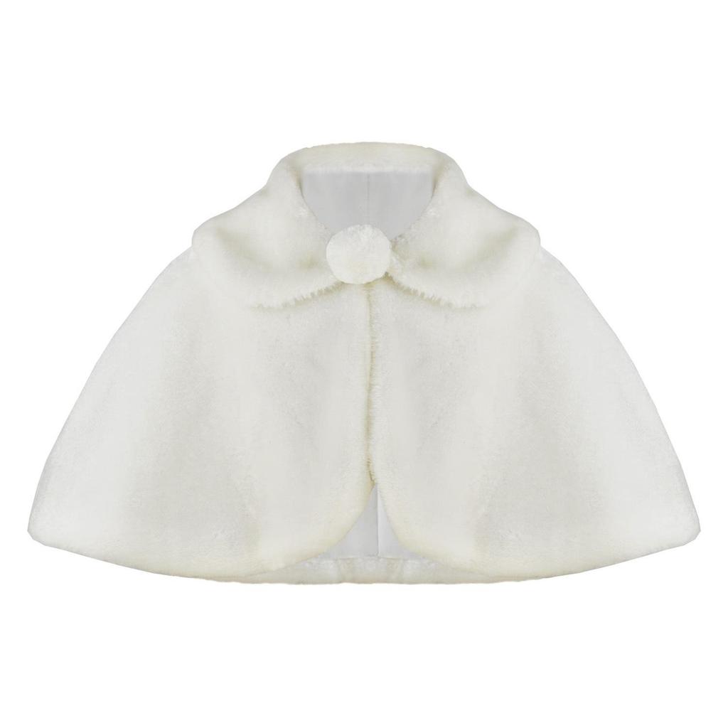 Girls' Princess Dress Shawl, Flower Waistcoat, and Cape Accessories