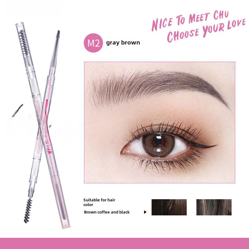 FLORTTE Double-ended Ultra-fine Eyebrow Pencil Powder