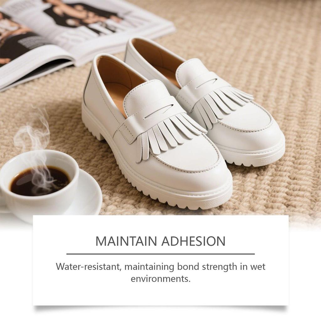 50g Flexible Shoe Glue Waterproof Repair Adhesive Bending & Wash Resistant Gel For Sneaker Sole, Leather, DIY Home Repair Tool