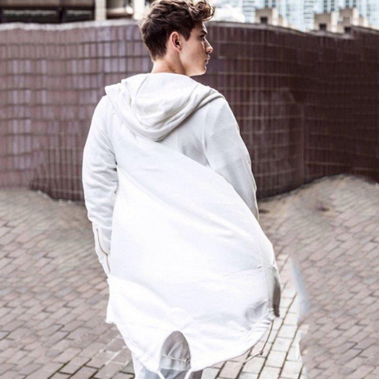 Long Sleeve Hooded Jacket Cloak Shirt 