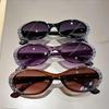 Women Oval Frame UV400 Sunglasses Luxury Diamond Retro Fashion Men Women UV Protection Outdoor Shades