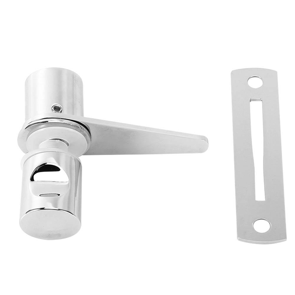 

Bathroom Glass Door Lock Shower Room Latch Lock for Home Office Doors Use Household Supplies