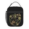Tomorrowland Belgian Electronic Dance Music Festival Insulated Lunch Bag for Women Kids Food Boxes Thermal Lunch Box Tote
