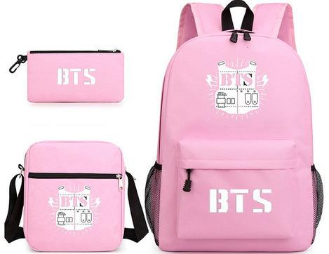 Unspeakable School Bag Fashion Male And Female Student Backpack Casual Crossbody Bag Cartoon Printed Backpack