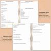 End of Life Planner – Final Arrangements Organizer for Beneficiary, Will Preparation, Last es & Funeral Planning, 5.8" x 8.5", Rose Leaf