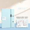 Foldable Folders A4 To A5 Folder A4 Folding Board Student Test Paper Storage Folder Organize Folder File Contract Folder