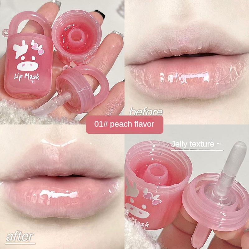 Lip Mask Lip Balm Hydrating Moisturising Moisturising Anti-Dry Chapped Lip Care Affordable Makeup