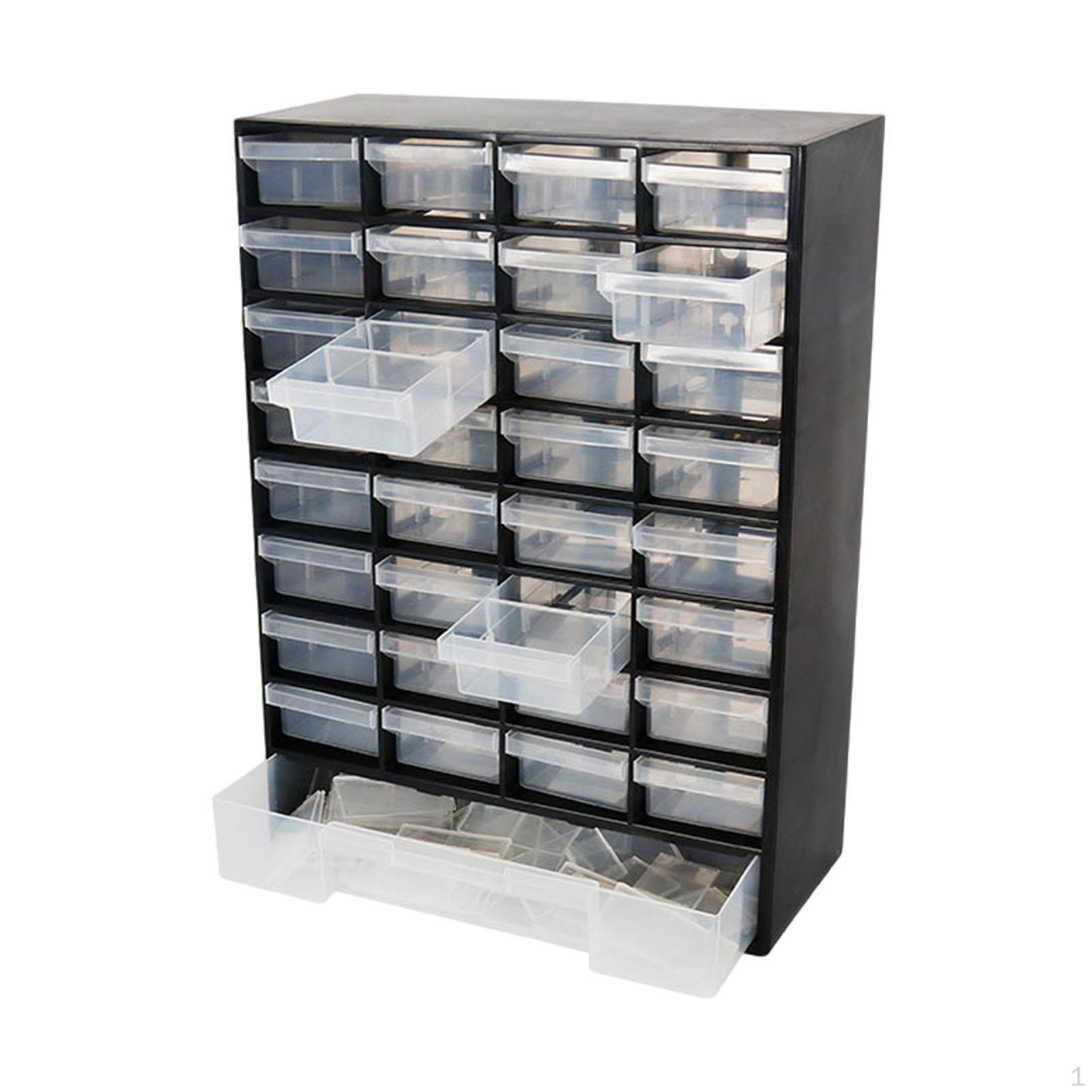 Drawer Storage Cabinet Organizer Hardware Parts Container Versatile Box for Screws 4240₽