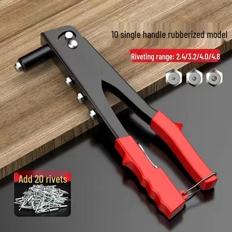 Automatic & Manual Rivet Gun for Bathroom Door Hinges and Core Pulling